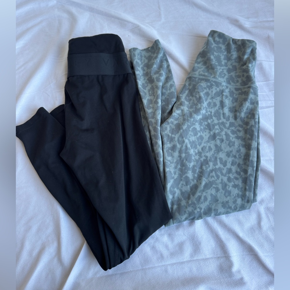 Varley 2 pair XS legging Let's Move Studio High 25 black and free soft highrise